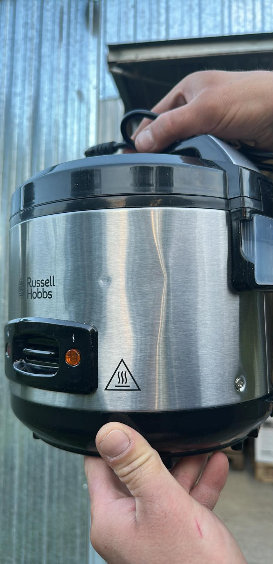 Parowar i ryżowar, pojemność 1,2l, powłoka zapobiegająca Russell Hobbs zdjęcie 9