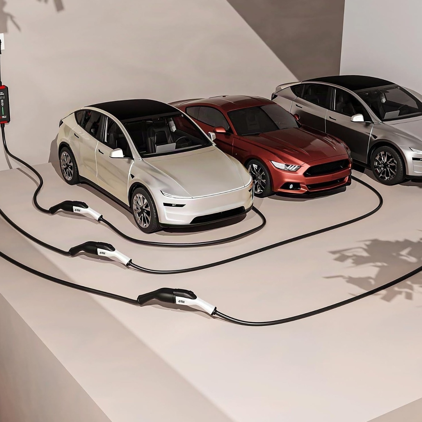 Przewód do ładowania pojazdu elektrycznego typu 2, 22 kW, 32 zdjęcie 7