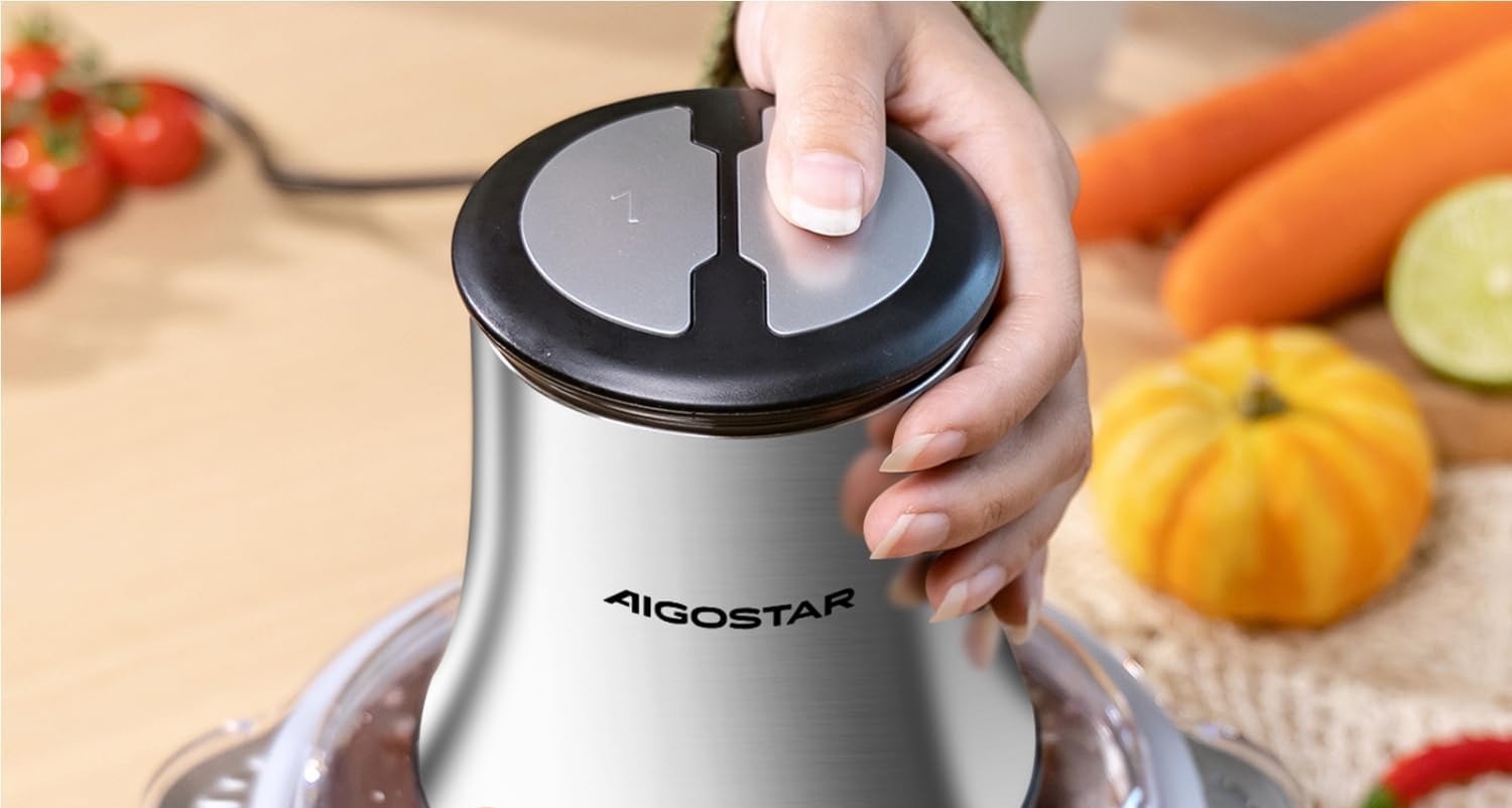 Robot Kuchenny 500W, pojemność 1,8L Aigostar Flor zdjęcie 3