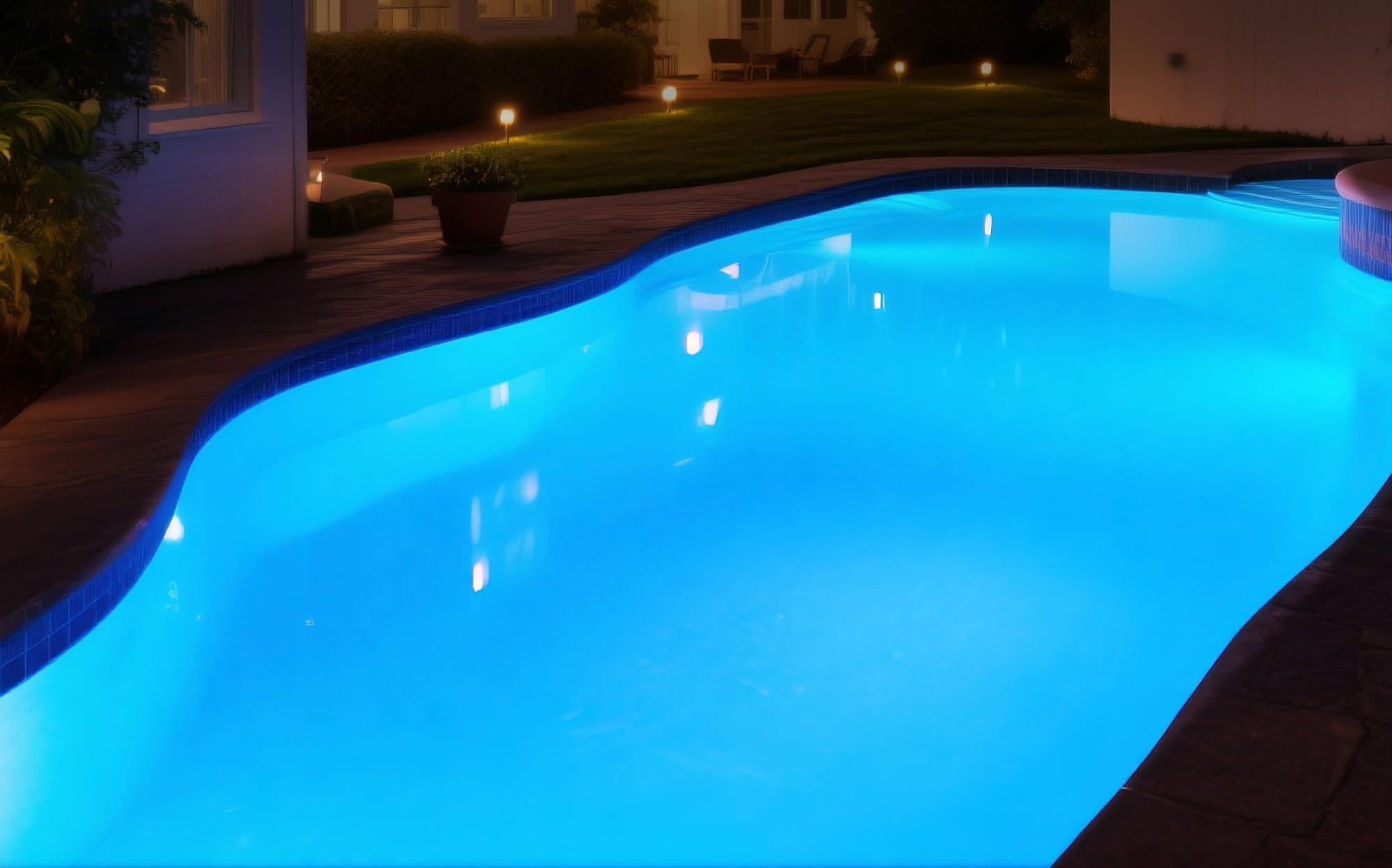 35 W reflektor basenowy LED do montażu powierzchniowego, 6000 K bardzo zdjęcie 3