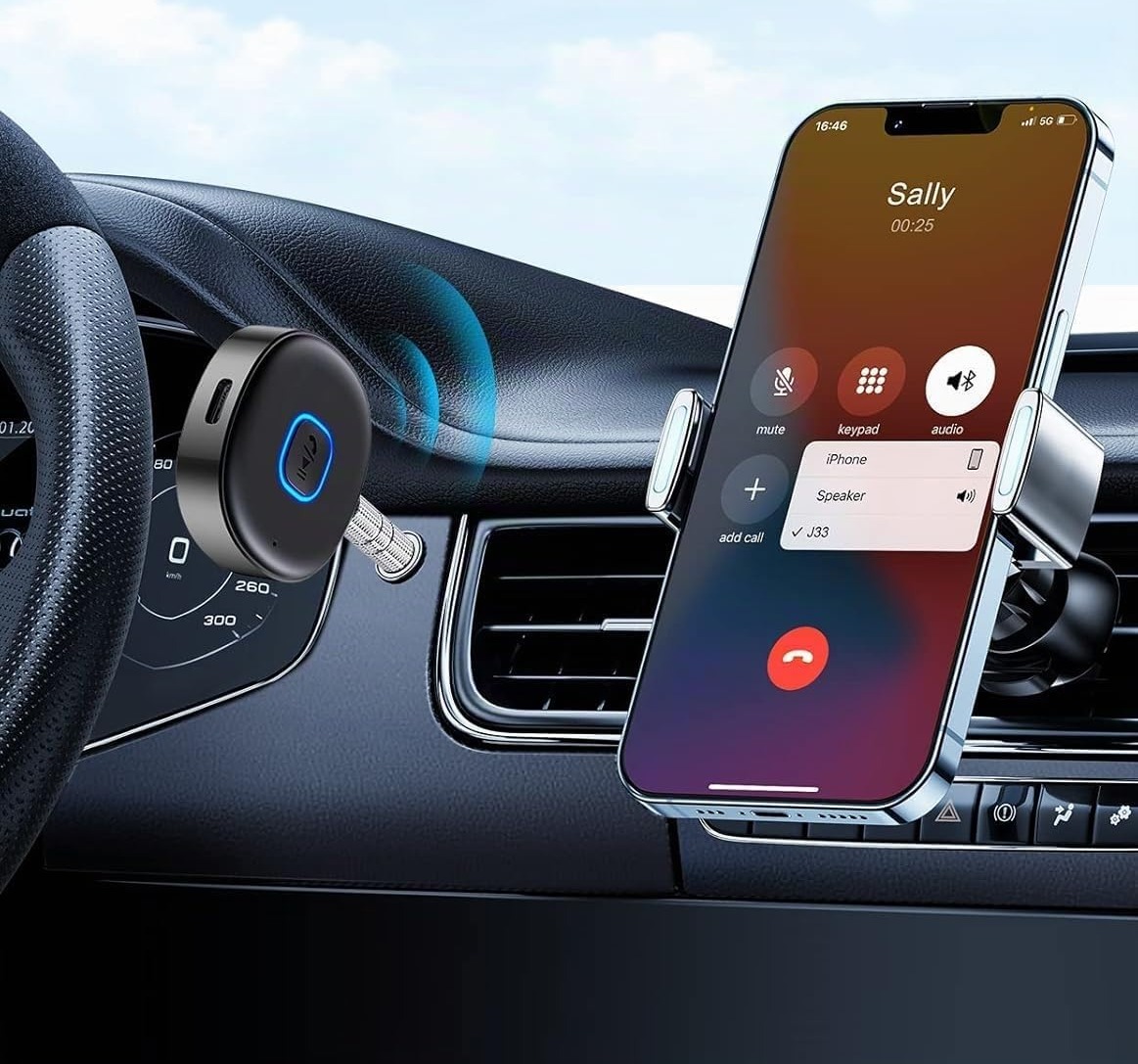 Odbiornik Bluetooth AUX Mohard, muzyka HI-FI, 16 godzin pracy zdjęcie 4