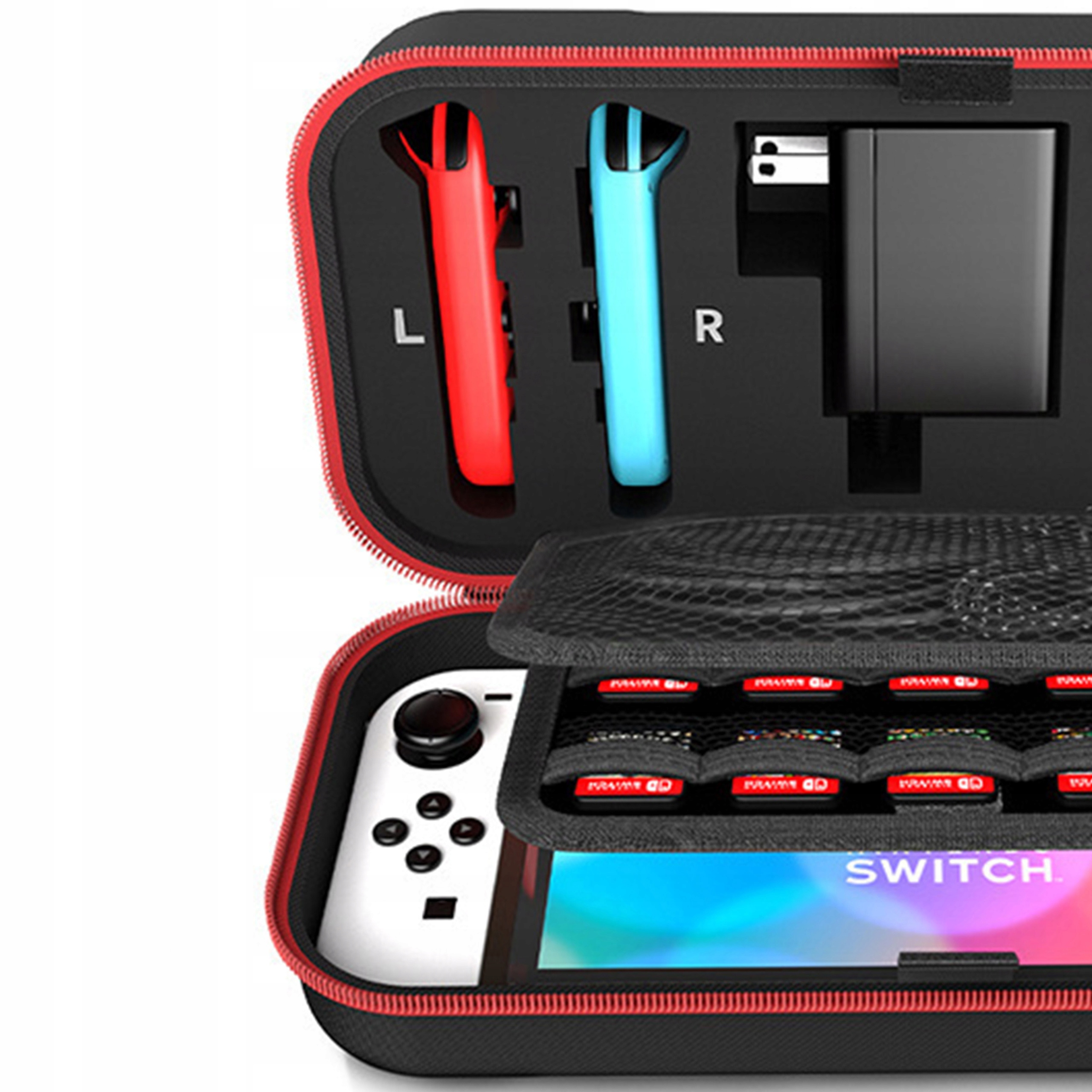 Etui podróżne do Nintendo Switch 1 / OLED, duża walizka torba zdjęcie 6