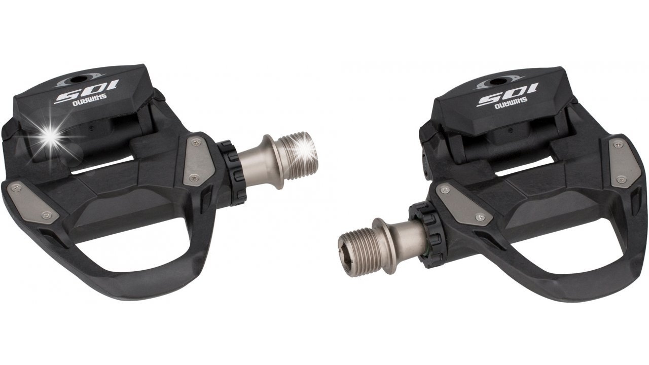 Pedały rowerowe SHIMANO SPD-SL PD-R7000 + bloki zdjęcie 1