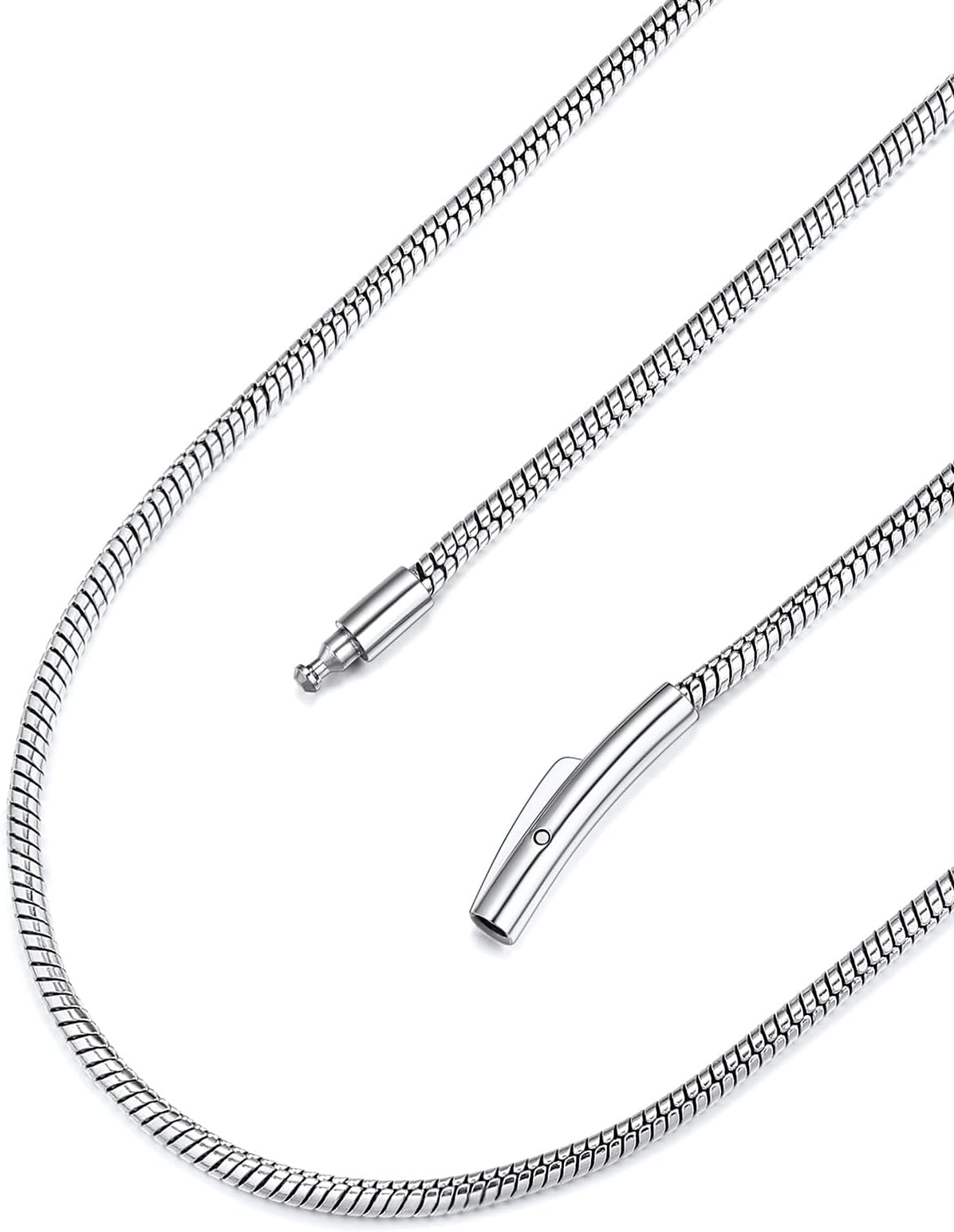 FaithHeart Męski łańcuszek wężyk 2 mm, stal nierdzewna 40-76 zdjęcie 1