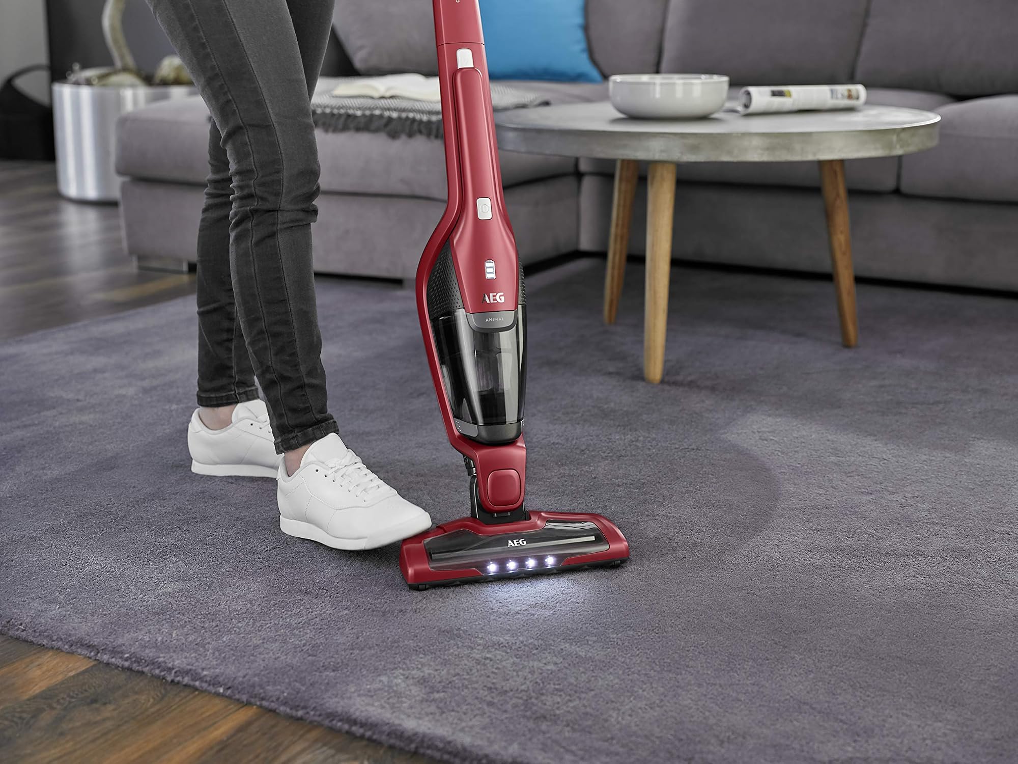 Aeg Animal Odkurzacz Czerwony 18W 230V zdjęcie 2