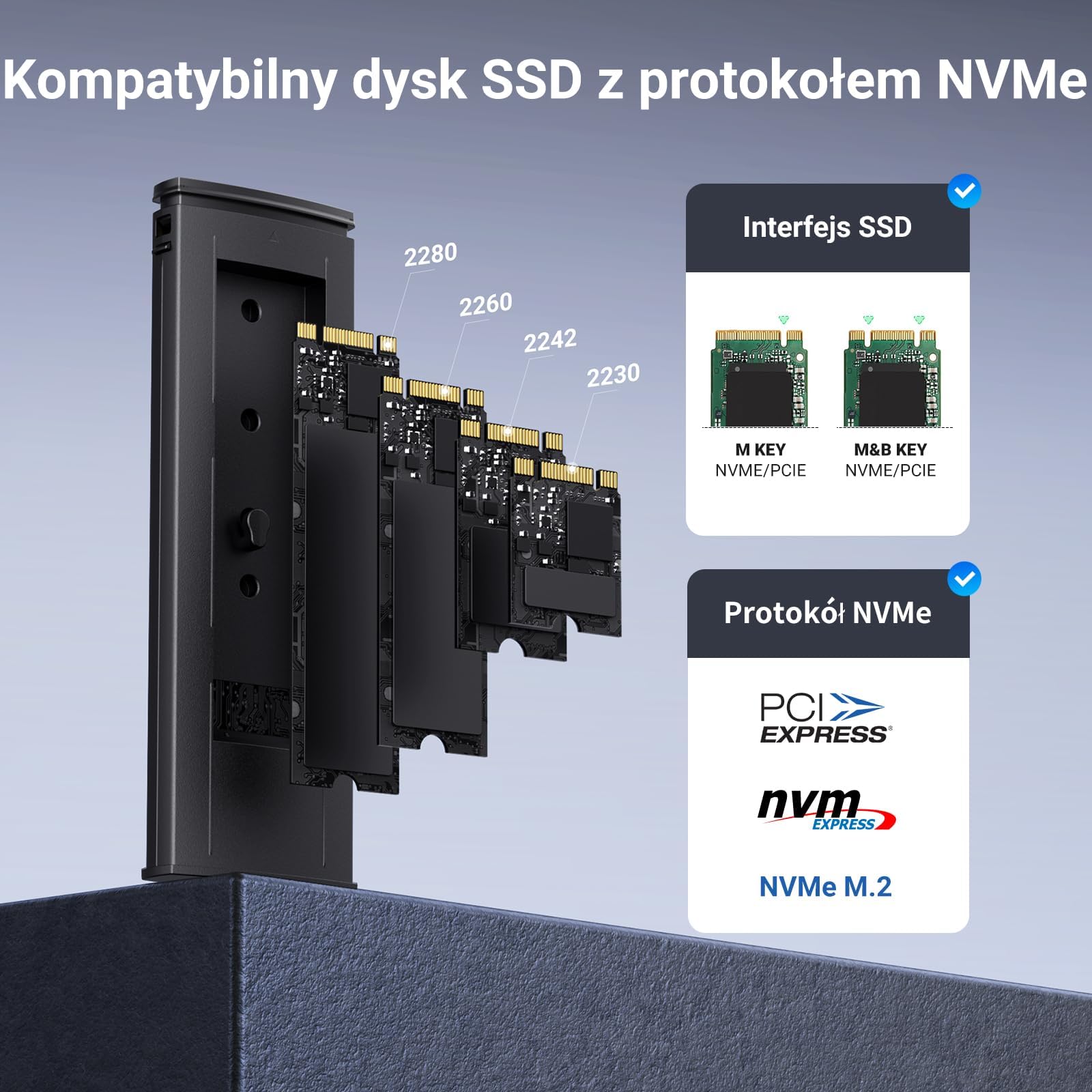 UGREEN Obudowa NVMe M.2 USB 3.1 SSD 10 Gb/s zdjęcie 3