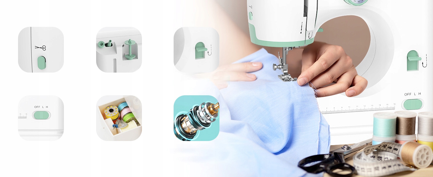 Maszyna do szycia Aorpy FHSM-520 zdjęcie 7
