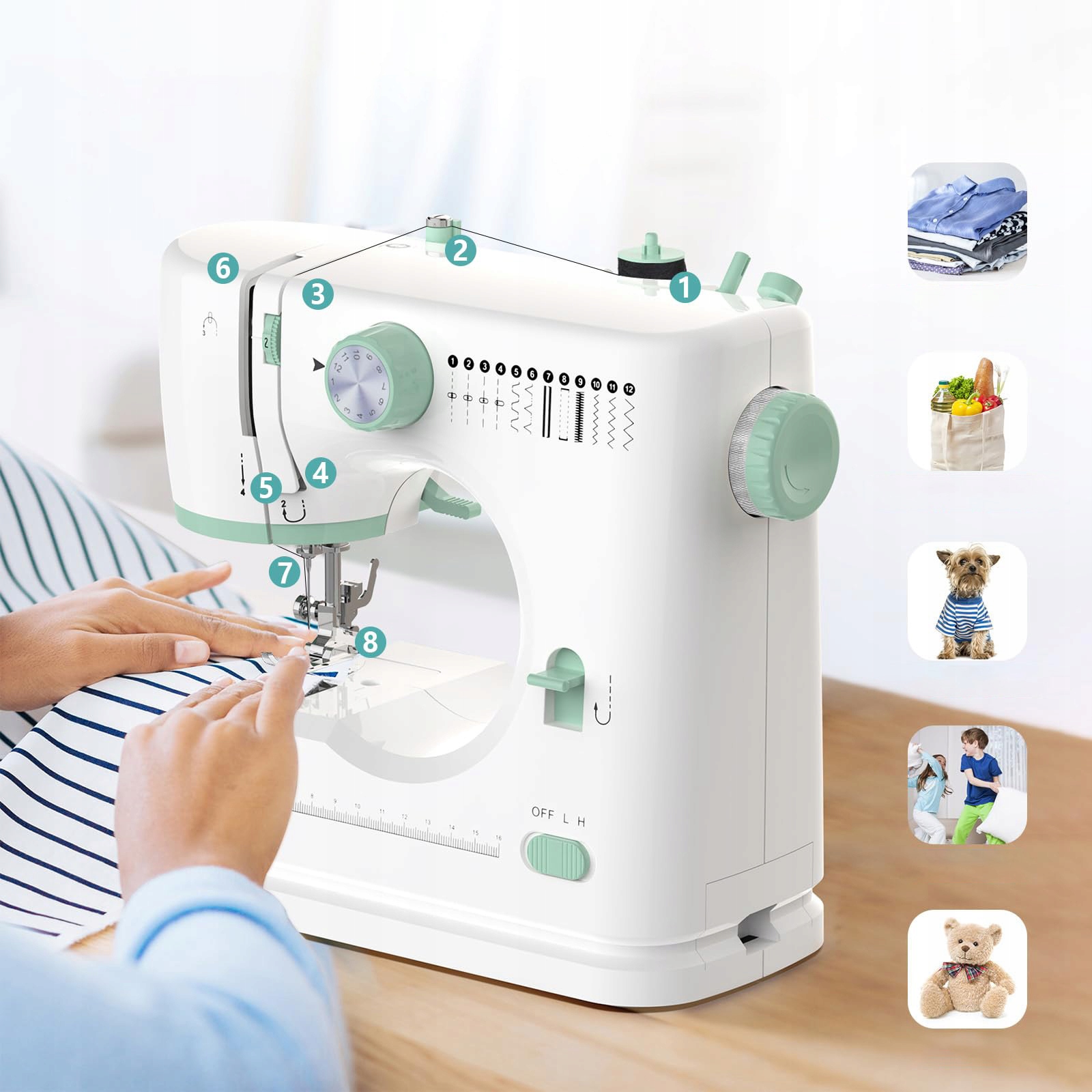 Maszyna do szycia Aorpy FHSM-520 zdjęcie 8