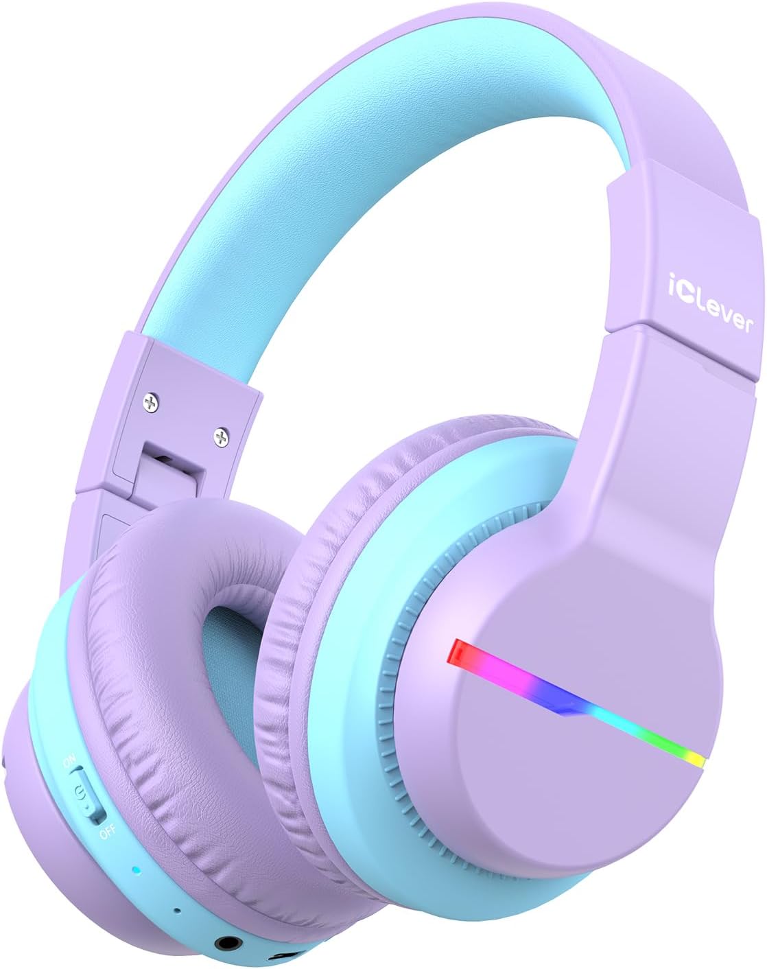 Bezprzewodowe słuchawki Bluetooth dla dzieci z mikrofonem, kolorowe zdjęcie 8