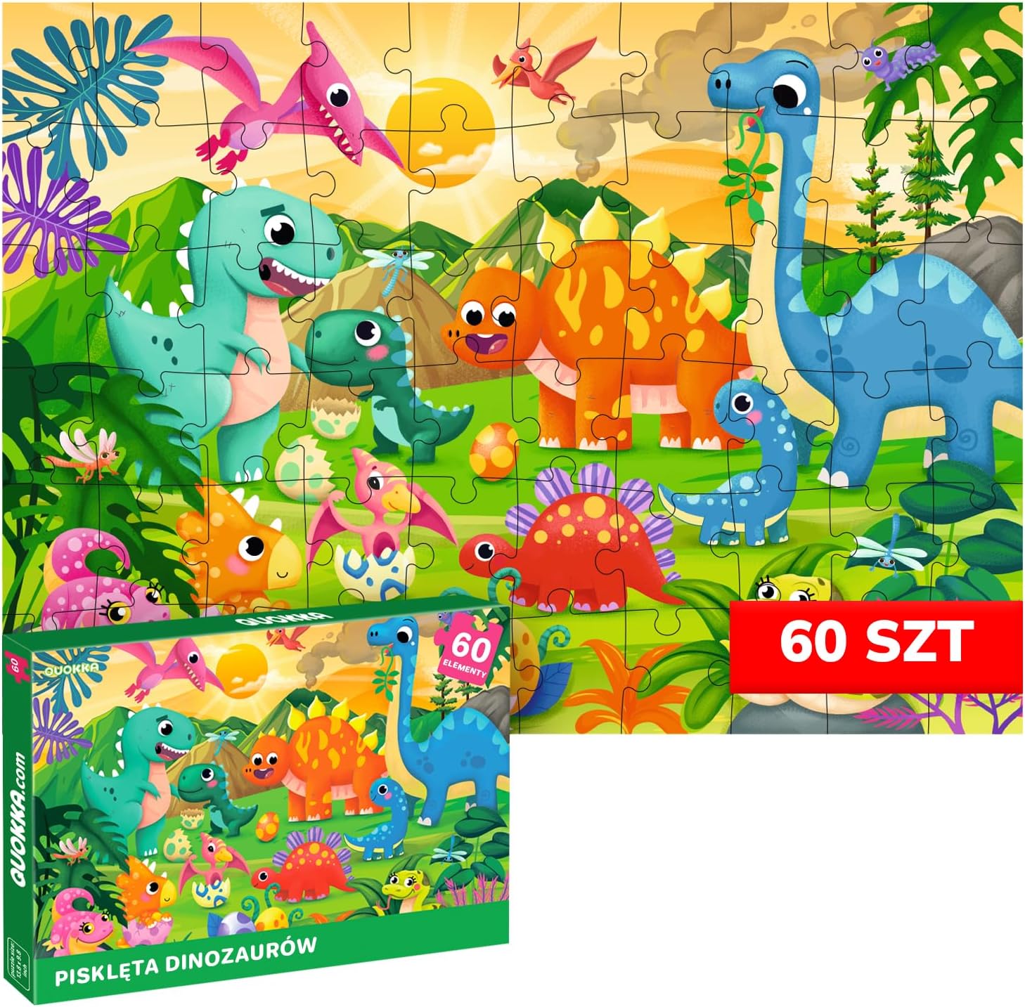 Solo 60-częściowy zestaw puzzli do tańca morskiego zdjęcie 8