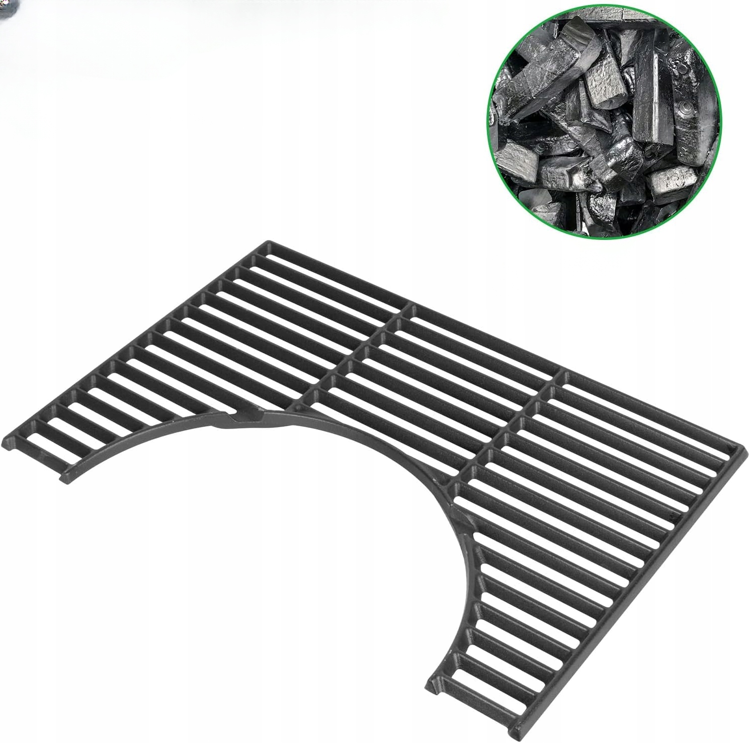 Ruszt do grillowania okrągły, zdejmowany WELL GRILL 10,2x5,1 cm zdjęcie 3