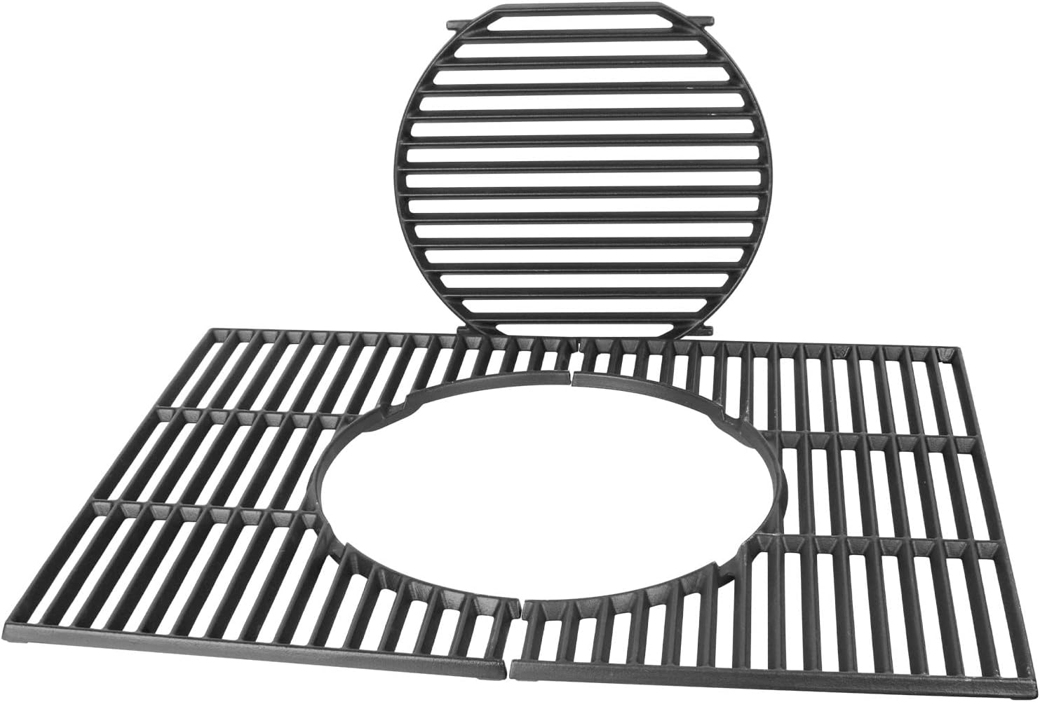 Żeliwny ruszt do grillowania 44,5 cm, z wyjmowaną okrągłą wkładką zdjęcie 3