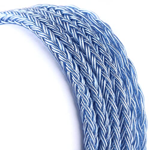 Linsoul Tripowin Zonie 16 Core srebrny kabel do słuchawek SPC do KZ zdjęcie 8