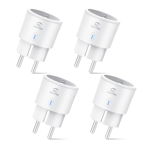 Inteligentne gniazdko Wi-Fi EIGHTREE, pomiar zużycia energii 4,4x4,4 zdjęcie 8