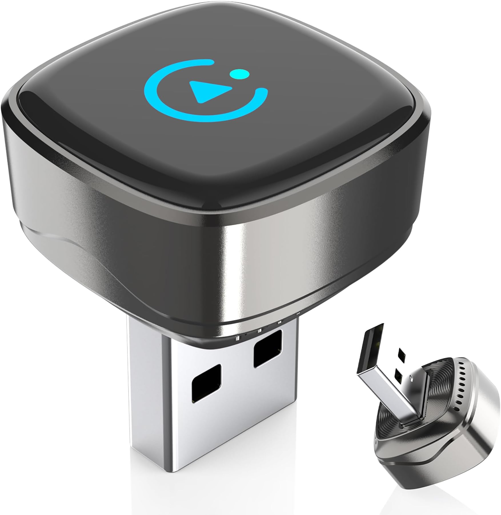 Bezprzewodowy adapter CarPlay w kolorze białym zdjęcie 1