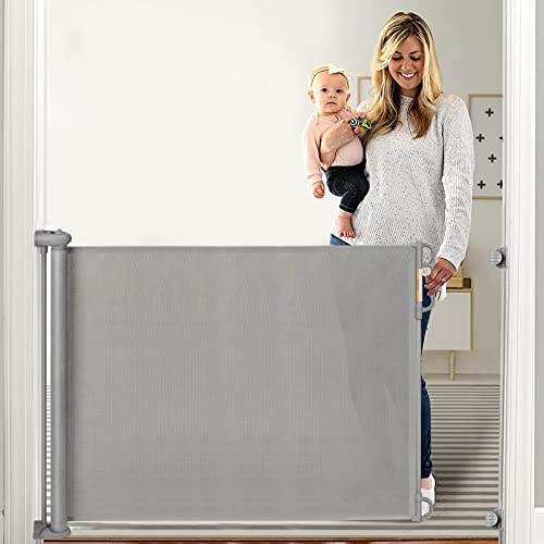 Rozkładana bariera ochronna dla dzieci, 0-140 cm, 83 cm wysokości zdjęcie 3