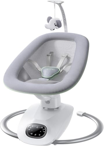 CocoSway elektryczny kołysanka dla niemowląt, ruch 3D, 6 ruchów i 4 zdjęcie 1